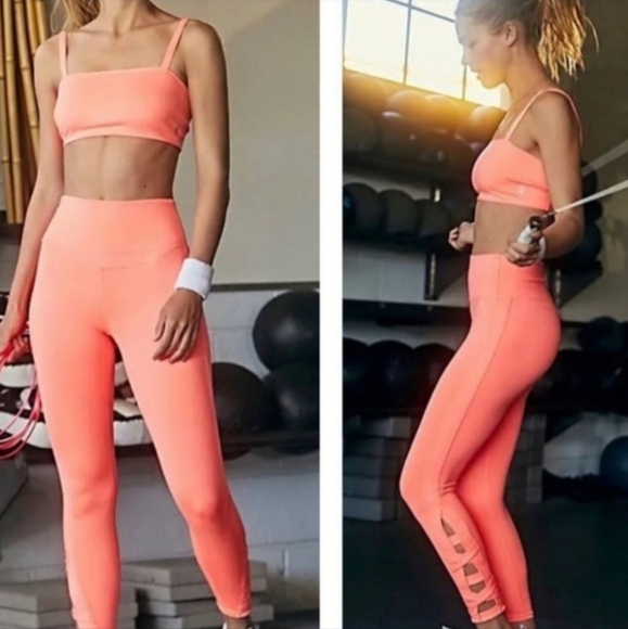 Free People Very Prairie Leggings in Papyana Punch NWT - Picture 1 of 10